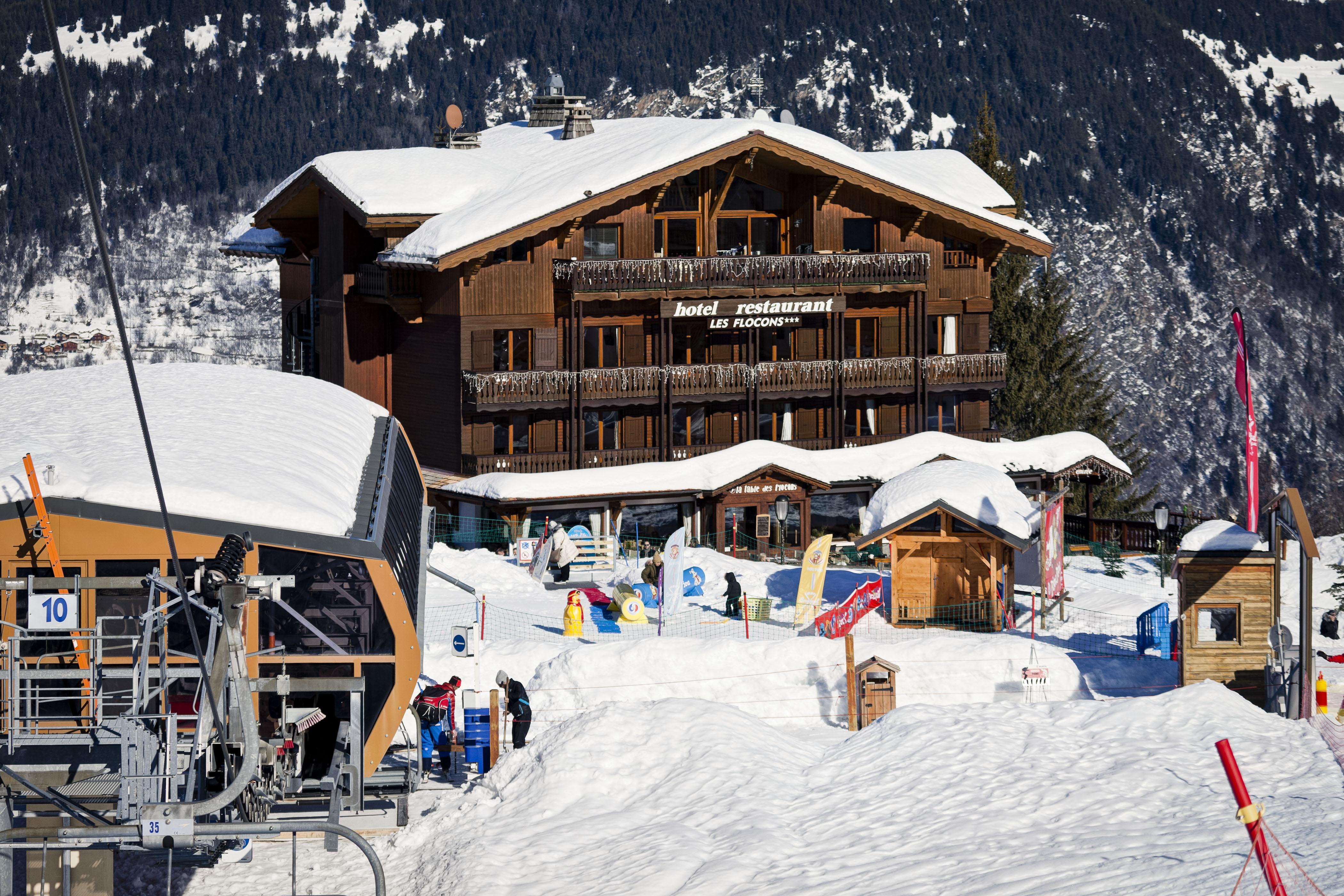 Hotel Les Flocons Куршавель Екстер'єр фото